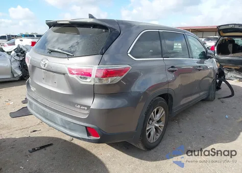 2015 Toyota Highlander Le Plus V6 from USA, damaged, VIN 5TDBKRFH7FS101692